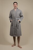 Accappatoio Kimono Grigio Uomo