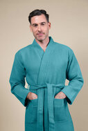 Accappatoio Kimono Verde Uomo