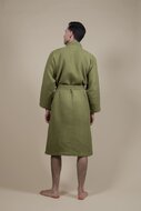 Accappatoio Kimono Verde Oliva Uomo